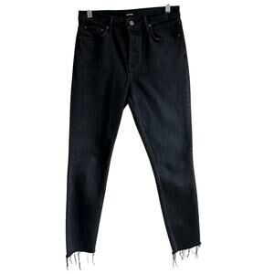 GRLFRND Karolina Frayed Hem Jeans Button Fly Another Night 26